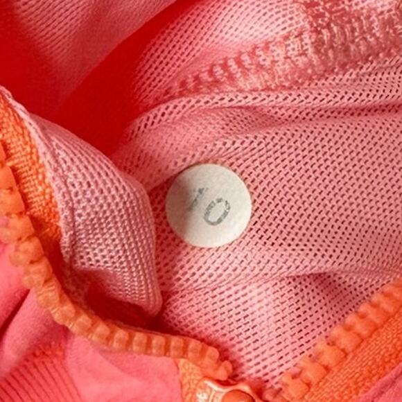Lululemon Street To Studio Jacket Pop Orange Women 10 - Picture 4 of 7
